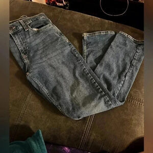 There Abouts Boys Jeans 12 Husky Taper Fit Stretch Blue Medium Wash Barely Worn